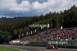 Sebastian Vettel (GER) Ferrari SF71H. 25.08.2018. Formula 1 World Championship, Rd 13, Belgian Grand Prix, Spa Francorchamps, Belgium, Qualifying Day.
