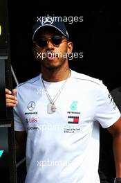 Lewis Hamilton (GBR) Mercedes AMG F1. 26.08.2018. Formula 1 World Championship, Rd 13, Belgian Grand Prix, Spa Francorchamps, Belgium, Race Day.