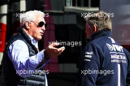 (L to R): Lawrence Stroll (CDN) Racing Point Force India F1 Team Investor with Otmar Szafnauer (USA) Racing Point Force India F1 Team Principal and CEO. 26.08.2018. Formula 1 World Championship, Rd 13, Belgian Grand Prix, Spa Francorchamps, Belgium, Race Day.