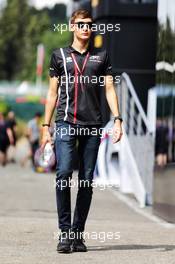 George Russell (GBR) Art Grand Prix / Mercedes AMG F1 Reserve Driver. 23.08.2018. Formula 1 World Championship, Rd 13, Belgian Grand Prix, Spa Francorchamps, Belgium, Preparation Day.