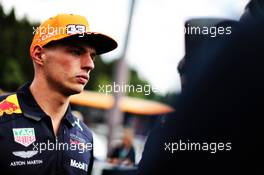 Max Verstappen (NLD) Red Bull Racing. 23.08.2018. Formula 1 World Championship, Rd 13, Belgian Grand Prix, Spa Francorchamps, Belgium, Preparation Day.