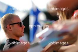 Valtteri Bottas (FIN) Mercedes AMG F1  23.08.2018. Formula 1 World Championship, Rd 13, Belgian Grand Prix, Spa Francorchamps, Belgium, Preparation Day.