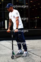 Lewis Hamilton (GBR) Mercedes AMG F1. 23.08.2018. Formula 1 World Championship, Rd 13, Belgian Grand Prix, Spa Francorchamps, Belgium, Preparation Day.