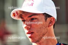 Pierre Gasly (FRA) Scuderia Toro Rosso. 23.08.2018. Formula 1 World Championship, Rd 13, Belgian Grand Prix, Spa Francorchamps, Belgium, Preparation Day.