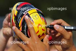 Lewis Hamilton (GBR) Mercedes AMG F1   23.08.2018. Formula 1 World Championship, Rd 13, Belgian Grand Prix, Spa Francorchamps, Belgium, Preparation Day.