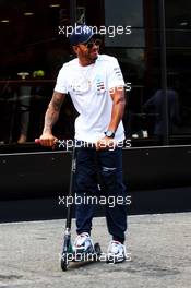 Lewis Hamilton (GBR) Mercedes AMG F1. 23.08.2018. Formula 1 World Championship, Rd 13, Belgian Grand Prix, Spa Francorchamps, Belgium, Preparation Day.