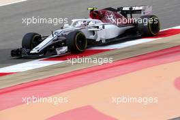 Charles Leclerc (FRA) Sauber F1 Team  06.04.2018. Formula 1 World Championship, Rd 2, Bahrain Grand Prix, Sakhir, Bahrain, Practice Day