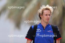 Brendon Hartley (NZ) Scuderia Toro Rosso  06.04.2018. Formula 1 World Championship, Rd 2, Bahrain Grand Prix, Sakhir, Bahrain, Practice Day