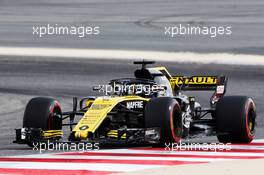 Nico Hulkenberg (GER) Renault Sport F1 Team RS18. 06.04.2018. Formula 1 World Championship, Rd 2, Bahrain Grand Prix, Sakhir, Bahrain, Practice Day