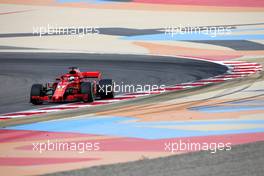 Sebastian Vettel (GER) Scuderia Ferrari  06.04.2018. Formula 1 World Championship, Rd 2, Bahrain Grand Prix, Sakhir, Bahrain, Practice Day