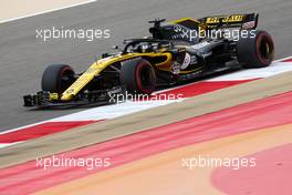 Nico Hulkenberg (GER) Renault Sport F1 Team  06.04.2018. Formula 1 World Championship, Rd 2, Bahrain Grand Prix, Sakhir, Bahrain, Practice Day