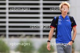 Brendon Hartley (NZ) Scuderia Toro Rosso  06.04.2018. Formula 1 World Championship, Rd 2, Bahrain Grand Prix, Sakhir, Bahrain, Practice Day