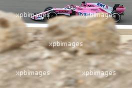 Sergio Perez (MEX) Sahara Force India F1   06.04.2018. Formula 1 World Championship, Rd 2, Bahrain Grand Prix, Sakhir, Bahrain, Practice Day