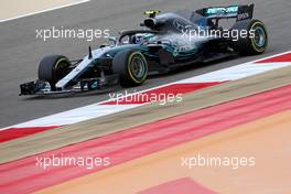 Valtteri Bottas (FIN) Mercedes AMG F1  06.04.2018. Formula 1 World Championship, Rd 2, Bahrain Grand Prix, Sakhir, Bahrain, Practice Day