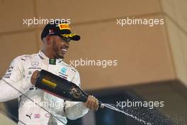 Lewis Hamilton (GBR) Mercedes AMG F1   08.04.2018. Formula 1 World Championship, Rd 2, Bahrain Grand Prix, Sakhir, Bahrain, Race Day.