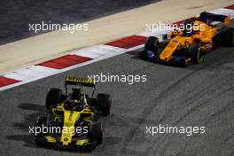 Nico Hulkenberg (GER) Renault Sport F1 Team RS18. 08.04.2018. Formula 1 World Championship, Rd 2, Bahrain Grand Prix, Sakhir, Bahrain, Race Day.