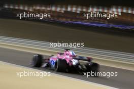 Sergio Perez (MEX) Sahara Force India F1   08.04.2018. Formula 1 World Championship, Rd 2, Bahrain Grand Prix, Sakhir, Bahrain, Race Day.