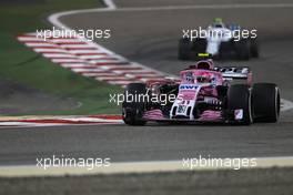 Esteban Ocon (FRA) Force India F1  08.04.2018. Formula 1 World Championship, Rd 2, Bahrain Grand Prix, Sakhir, Bahrain, Race Day.