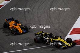 Nico Hulkenberg (GER) Renault Sport F1 Team RS18. 08.04.2018. Formula 1 World Championship, Rd 2, Bahrain Grand Prix, Sakhir, Bahrain, Race Day.