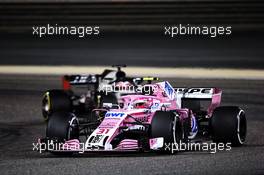 Esteban Ocon (FRA) Sahara Force India F1 VJM11. 08.04.2018. Formula 1 World Championship, Rd 2, Bahrain Grand Prix, Sakhir, Bahrain, Race Day.