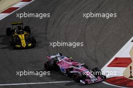 Esteban Ocon (FRA) Sahara Force India F1 VJM11. 08.04.2018. Formula 1 World Championship, Rd 2, Bahrain Grand Prix, Sakhir, Bahrain, Race Day.