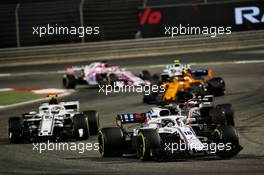 Lance Stroll (CDN) Williams FW41. 08.04.2018. Formula 1 World Championship, Rd 2, Bahrain Grand Prix, Sakhir, Bahrain, Race Day.