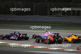 Max Verstappen (NLD) Red Bull Racing RB14. 08.04.2018. Formula 1 World Championship, Rd 2, Bahrain Grand Prix, Sakhir, Bahrain, Race Day.