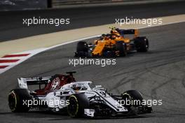 Marcus Ericsson (SWE) Sauber C37. 08.04.2018. Formula 1 World Championship, Rd 2, Bahrain Grand Prix, Sakhir, Bahrain, Race Day.