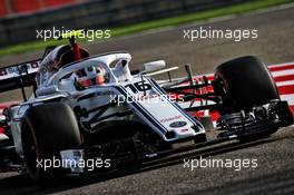 Charles Leclerc (MON) Sauber F1 Team C37. 07.04.2018. Formula 1 World Championship, Rd 2, Bahrain Grand Prix, Sakhir, Bahrain, Qualifying Day.