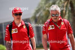 Kimi Raikkonen (FIN) Ferrari. 07.04.2018. Formula 1 World Championship, Rd 2, Bahrain Grand Prix, Sakhir, Bahrain, Qualifying Day.