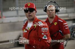 Kimi Raikkonen (FIN) Ferrari SF71H. 07.04.2018. Formula 1 World Championship, Rd 2, Bahrain Grand Prix, Sakhir, Bahrain, Qualifying Day.
