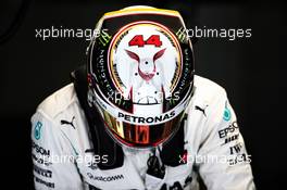 Lewis Hamilton (GBR) Mercedes AMG F1. 07.04.2018. Formula 1 World Championship, Rd 2, Bahrain Grand Prix, Sakhir, Bahrain, Qualifying Day.