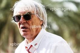 Bernie Ecclestone (GBR). 08.04.2018. Formula 1 World Championship, Rd 2, Bahrain Grand Prix, Sakhir, Bahrain, Race Day.