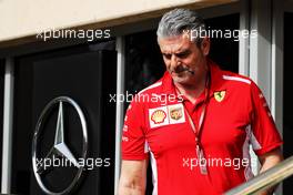 Maurizio Arrivabene (ITA) Ferrari Team Principal. 05.04.2018. Formula 1 World Championship, Rd 2, Bahrain Grand Prix, Sakhir, Bahrain, Preparation Day.