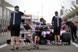 Force India F1  05.04.2018. Formula 1 World Championship, Rd 2, Bahrain Grand Prix, Sakhir, Bahrain, Preparation Day.
