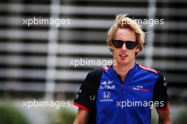 Brendon Hartley (NZL) Scuderia Toro Rosso. 05.04.2018. Formula 1 World Championship, Rd 2, Bahrain Grand Prix, Sakhir, Bahrain, Preparation Day.
