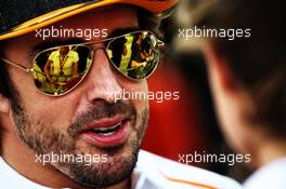 Fernando Alonso (ESP) McLaren. 05.04.2018. Formula 1 World Championship, Rd 2, Bahrain Grand Prix, Sakhir, Bahrain, Preparation Day.