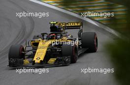 Carlos Sainz Jr (ESP) Renault F1 Team  09.11.2018. Formula 1 World Championship, Rd 20, Brazilian Grand Prix, Sao Paulo, Brazil, Practice Day.