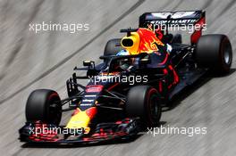 Daniel Ricciardo (AUS) Red Bull Racing RB14. 09.11.2018. Formula 1 World Championship, Rd 20, Brazilian Grand Prix, Sao Paulo, Brazil, Practice Day.