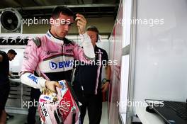 Nicholas Latifi (CDN) Racing Point Force India F1 Team Development Driver. 09.11.2018. Formula 1 World Championship, Rd 20, Brazilian Grand Prix, Sao Paulo, Brazil, Practice Day.