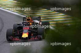 Max Verstappen (NLD) Red Bull Racing  09.11.2018. Formula 1 World Championship, Rd 20, Brazilian Grand Prix, Sao Paulo, Brazil, Practice Day.