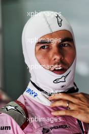 Sergio Perez (MEX) Racing Point Force India F1 Team. 11.11.2018. Formula 1 World Championship, Rd 20, Brazilian Grand Prix, Sao Paulo, Brazil, Race Day.