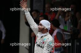 1st place Lewis Hamilton (GBR) Mercedes AMG F1 W09. 11.11.2018. Formula 1 World Championship, Rd 20, Brazilian Grand Prix, Sao Paulo, Brazil, Race Day.