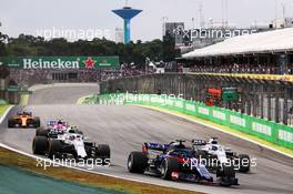 Brendon Hartley (NZL) Scuderia Toro Rosso STR13. 11.11.2018. Formula 1 World Championship, Rd 20, Brazilian Grand Prix, Sao Paulo, Brazil, Race Day.