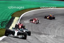 Lewis Hamilton (GBR) Mercedes AMG F1 W09. 11.11.2018. Formula 1 World Championship, Rd 20, Brazilian Grand Prix, Sao Paulo, Brazil, Race Day.