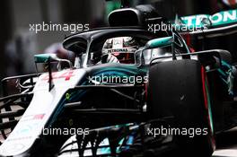 Lewis Hamilton (GBR) Mercedes AMG F1 W09. 10.11.2018. Formula 1 World Championship, Rd 20, Brazilian Grand Prix, Sao Paulo, Brazil, Qualifying Day.
