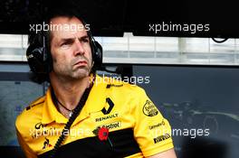 Ciaron Pilbeam (GBR) Renault Sport F1 Team Chief Race Engineer. 10.11.2018. Formula 1 World Championship, Rd 20, Brazilian Grand Prix, Sao Paulo, Brazil, Qualifying Day.