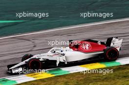 Marcus Ericsson (SWE) Sauber C37. 10.11.2018. Formula 1 World Championship, Rd 20, Brazilian Grand Prix, Sao Paulo, Brazil, Qualifying Day.