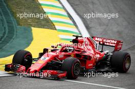 Sebastian Vettel (GER) Ferrari SF71H. 10.11.2018. Formula 1 World Championship, Rd 20, Brazilian Grand Prix, Sao Paulo, Brazil, Qualifying Day.