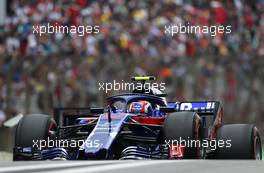 Pierre Gasly (FRA) Scuderia Toro Rosso  10.11.2018. Formula 1 World Championship, Rd 20, Brazilian Grand Prix, Sao Paulo, Brazil, Qualifying Day.